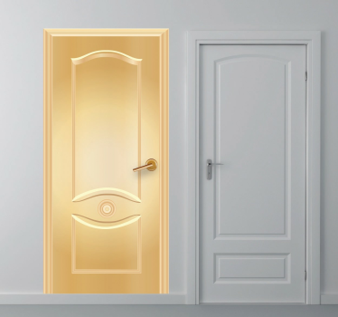 Golden Door Sticker - TenStickers