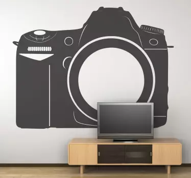Camera Wall Sticker - TenStickers