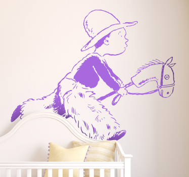 Cowboy Games Sticker - TenStickers