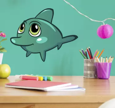 Dolphin Wall Sticker - TenStickers