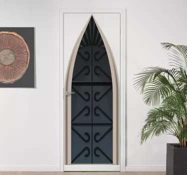 Door sticker archway door accent - TenStickers