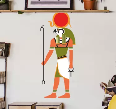 Egyptian god Ra Religion Stickers - TenStickers