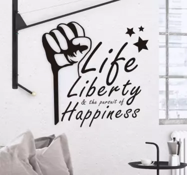 Motivational personal wall decal - TenStickers