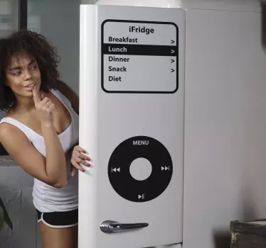 iFridge  appliance sticker - TenStickers