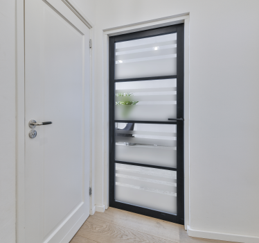 Lines for door line decal - TenStickers