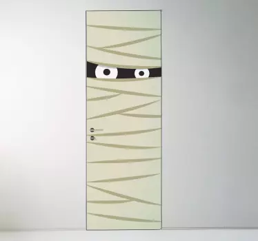Mummy Door Sticker - TenStickers
