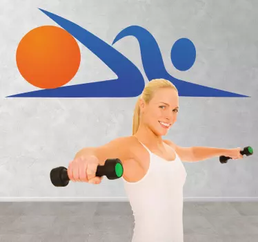 Sports Sign Wall Sticker - TenStickers