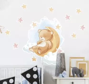 Teddy bear  wild animal sticker - TenStickers