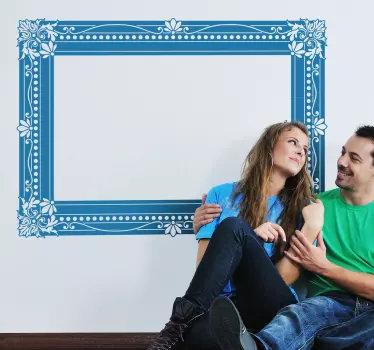 Vintage Frame Sticker - TenStickers