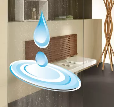 Water Droplets - TenStickers