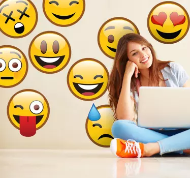 WhatsApp Emoji Sticker - TenStickers