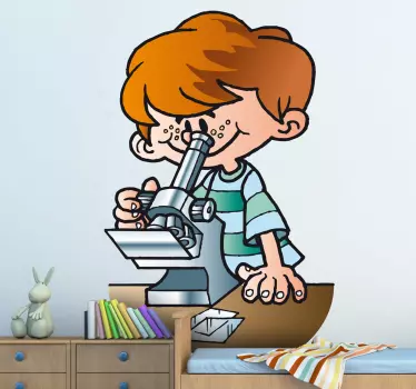 Young Scientist Sticker - TenStickers
