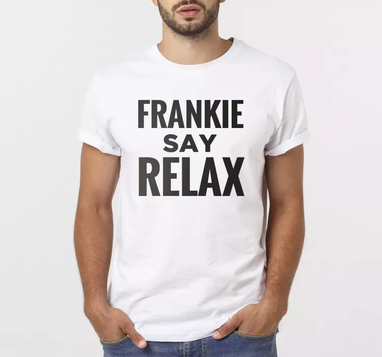 Relax matching T-shirts with name - TenStickers