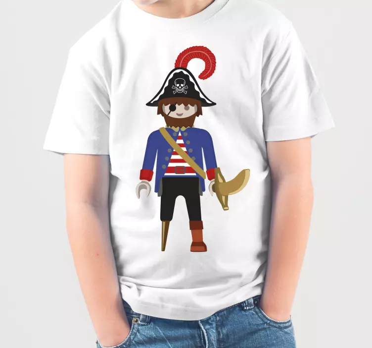 Cartoon pirate Kids t-shirt - TenStickers