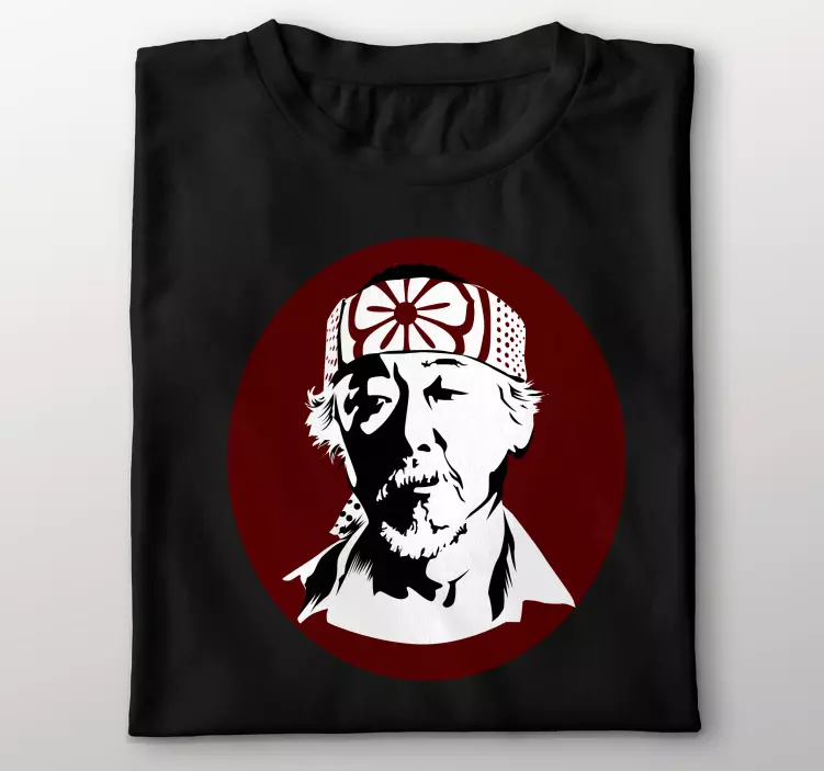 Mr. Miyagi movie custom t-shirt - TenStickers
