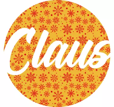 Christmas t-shirt with jolly claus design - TenStickers
