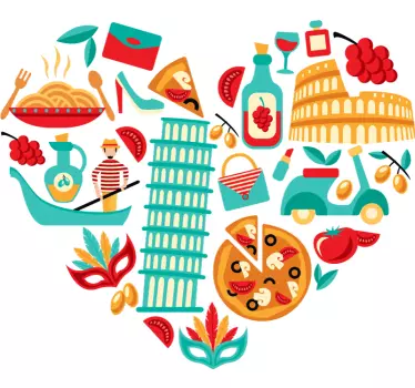 Food love celebration t-shirt with name - TenStickers