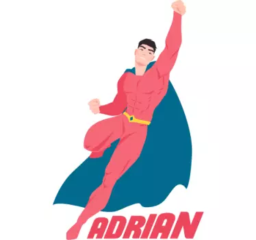 Kids t-shirt superhero adventure theme - TenStickers