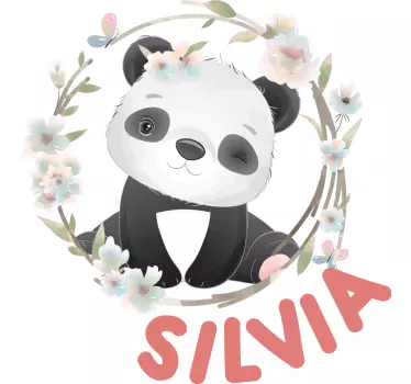Baby t-shirt cute panda outfit - TenStickers