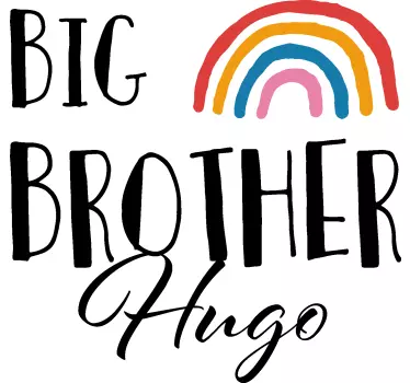 rainbow brothers T-shirts with name - TenStickers