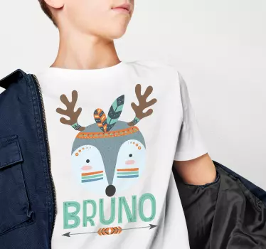 Baby t-shirt cute animal friend - TenStickers