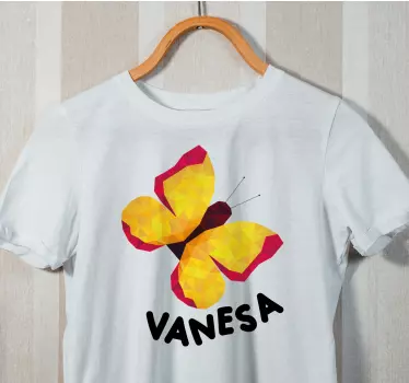 Baby t-shirt with colorful butterfly design - TenStickers
