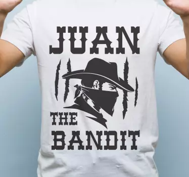 Classic bandit style t-shirt - TenStickers