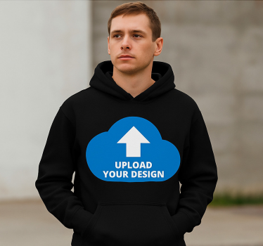 Custom men hoodie - TenStickers