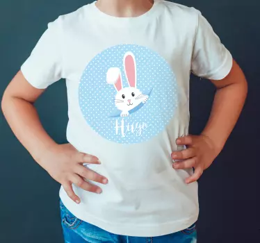 Kids t-shirt with adorable bunny design - TenStickers