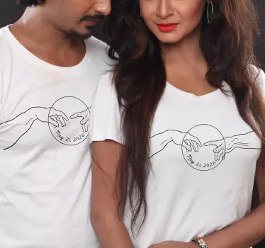 Mother and daughter t-shirt together in love - TenStickers