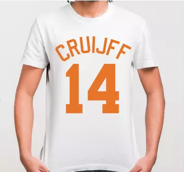 T-shirt with name personalized sports number - TenStickers