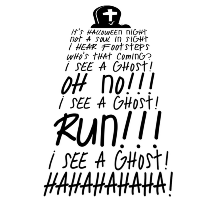 Halloween vinyl rug monster mash - TenStickers