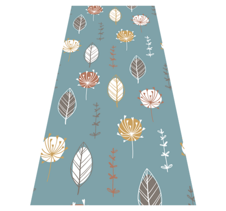 Kitchen vinyl rug nordic park style - TenStickers