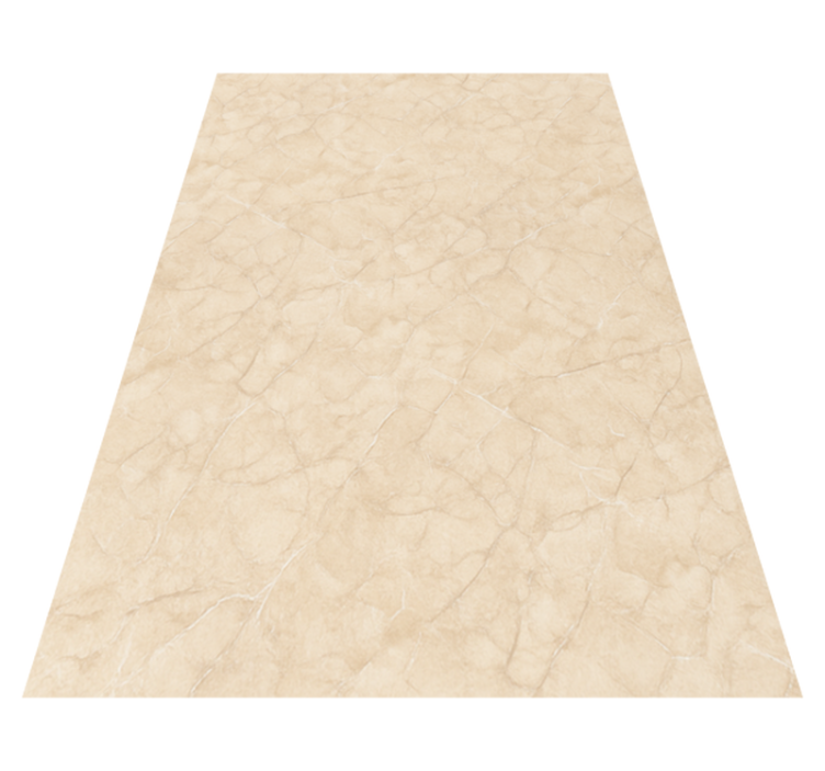 Bedroom vinyl rug in light marble design - TenStickers