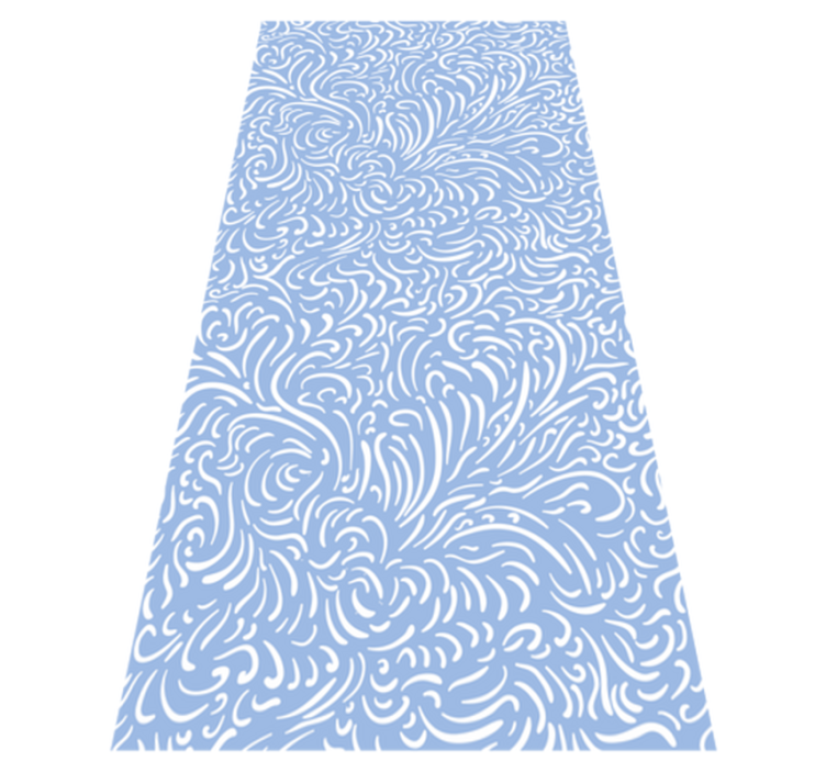Office vinyl rug with icy design - TenStickers