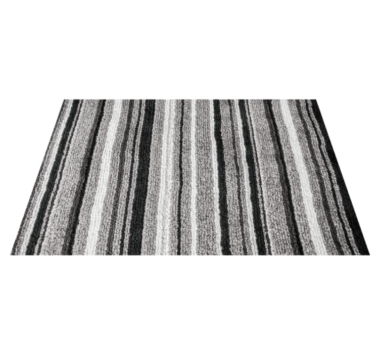 Elegant black and gray tones texture carpet - TenStickers