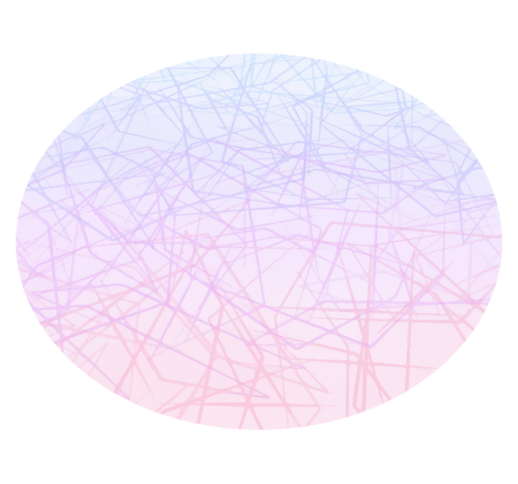 Pink ombre  mosaic floor tiles - TenStickers