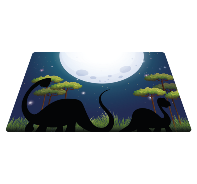 Safari Adventure Circuit vinyl rug - TenStickers