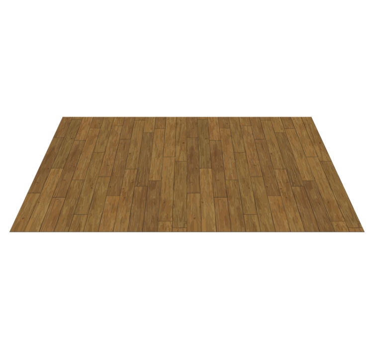 Wooden Plank Design wood vinyl rug - TenStickers
