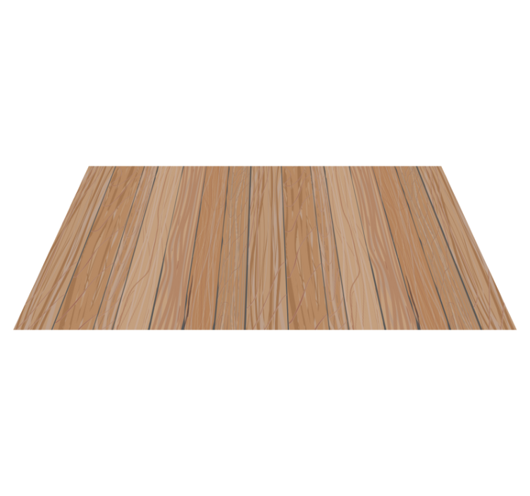 Pale Wooden Board vinyl runner - TenStickers