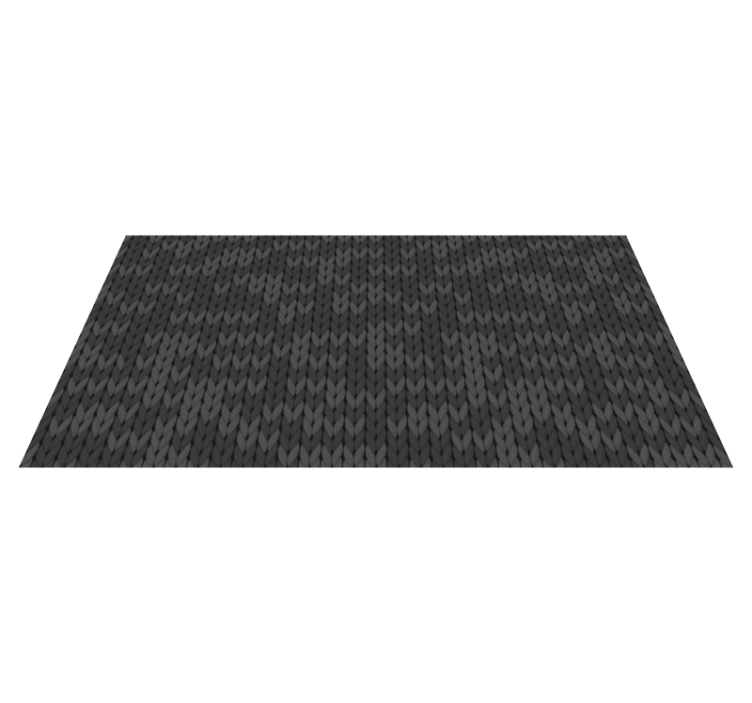 Monochrome Textured Finish textured vinyl rug - TenStickers