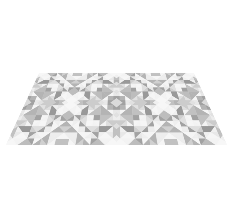 Mosaic brushed glass vinyl floor carpet - TenStickers