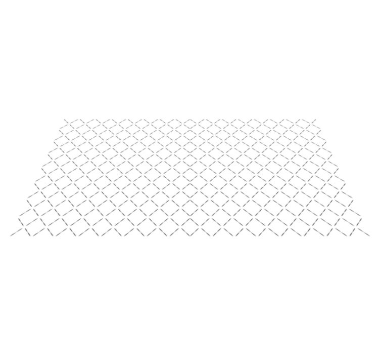 Nordic Diamond geometric vinyl rugs - TenStickers