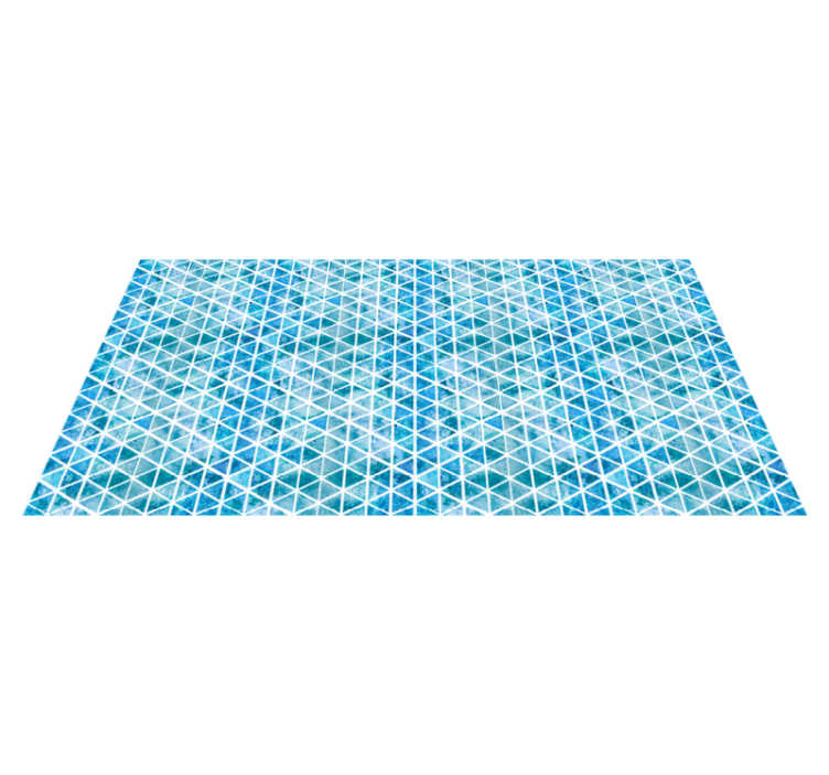 Tourquise sea tiles tile carpet - TenStickers