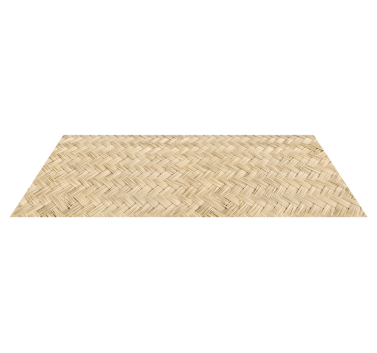 THATCH AREA RUG vintage rug - TenStickers