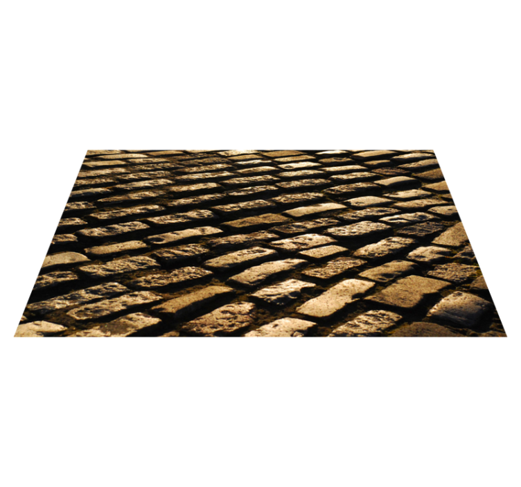 Scottish cobbles stone floor tiles - TenStickers