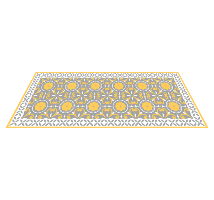 Pantone hidraulic pattern tile carpet - TenStickers