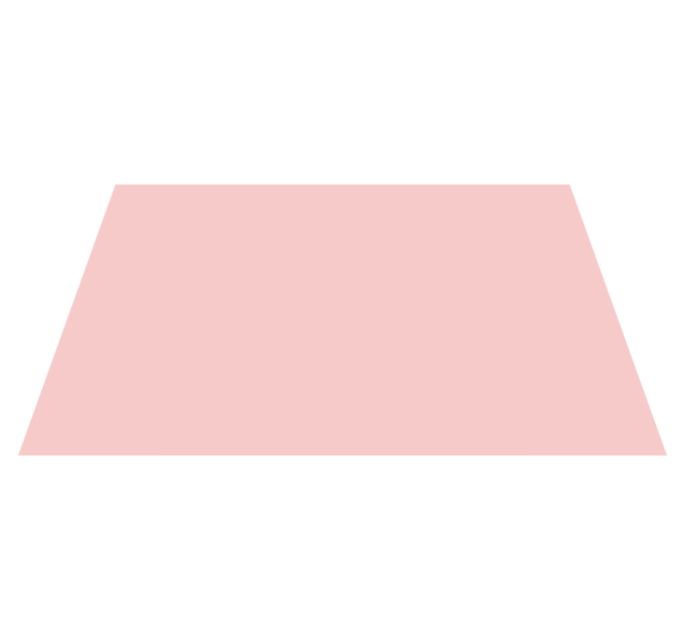 Pink rectangle modern rug - TenStickers