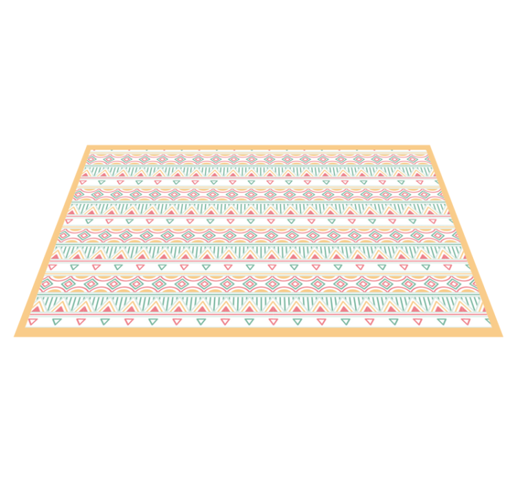 Boho and hippie style pattern bedroom rug - TenStickers