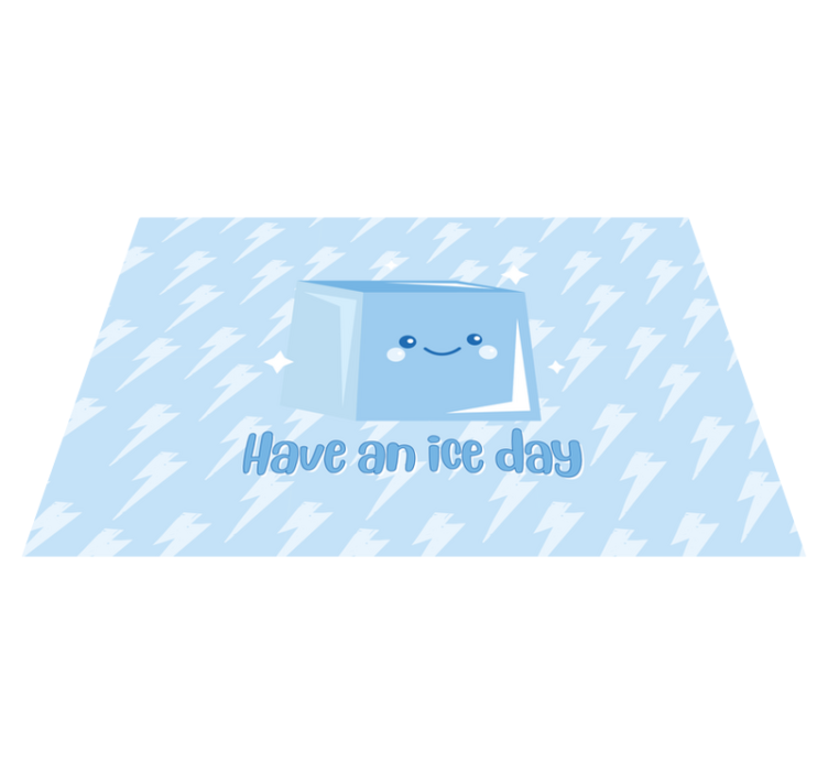 Have An Ice kids vinyl rug - TenStickers